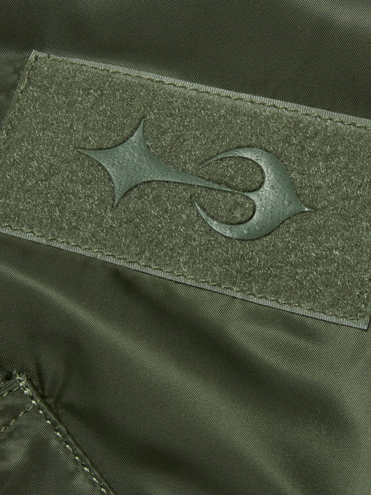 TC x Alpha Industries Bomber Jacket (Rivet Ver) in Sage