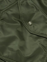 TC x Alpha Industries 봄버 재킷 (리벳 버전) 세이지