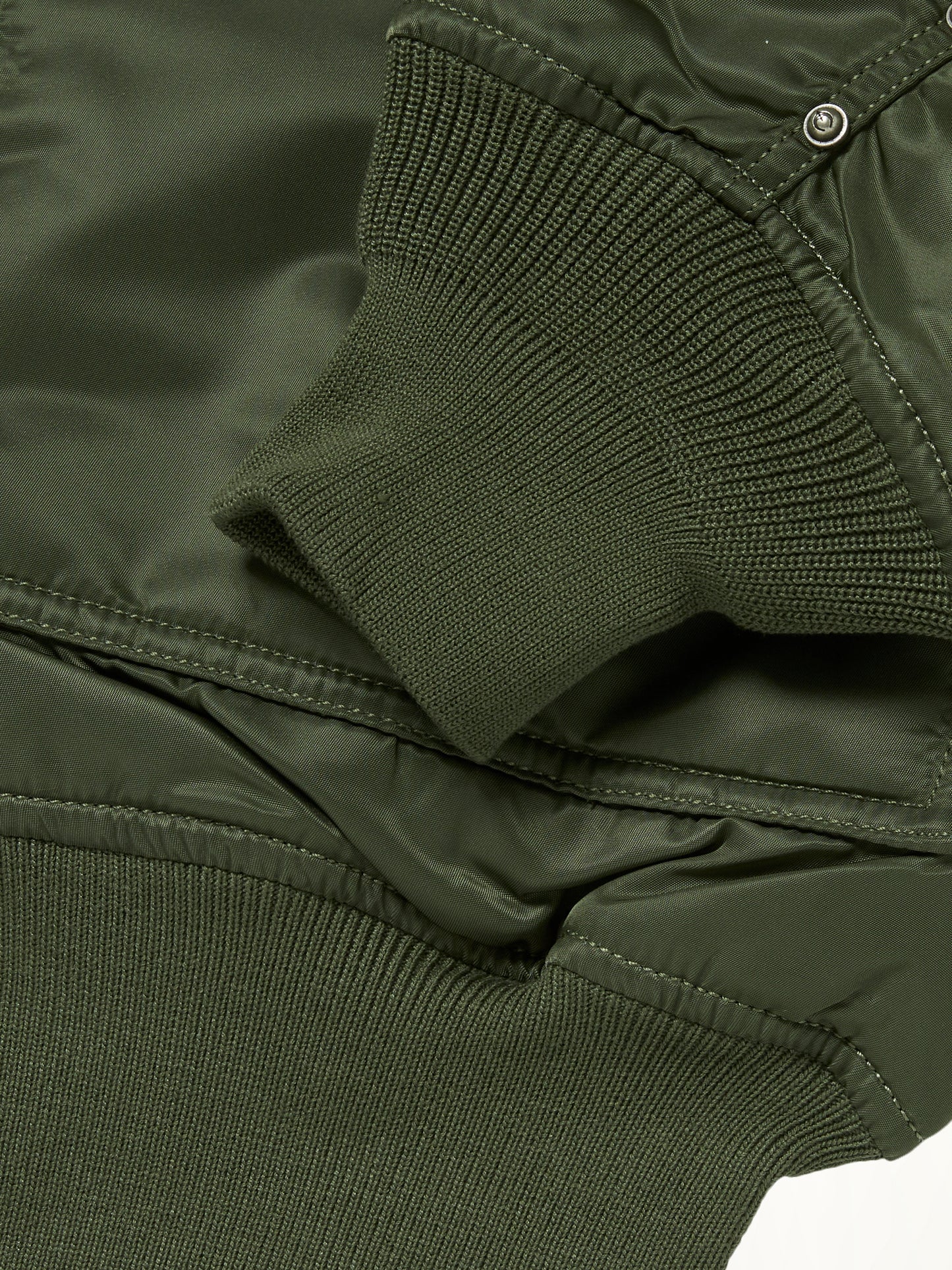 TC x Alpha Industries Bomber Jacket (Rivet Ver) in Sage