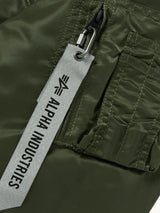 TC x Alpha Industries 봄버 재킷 (리벳 버전) 세이지