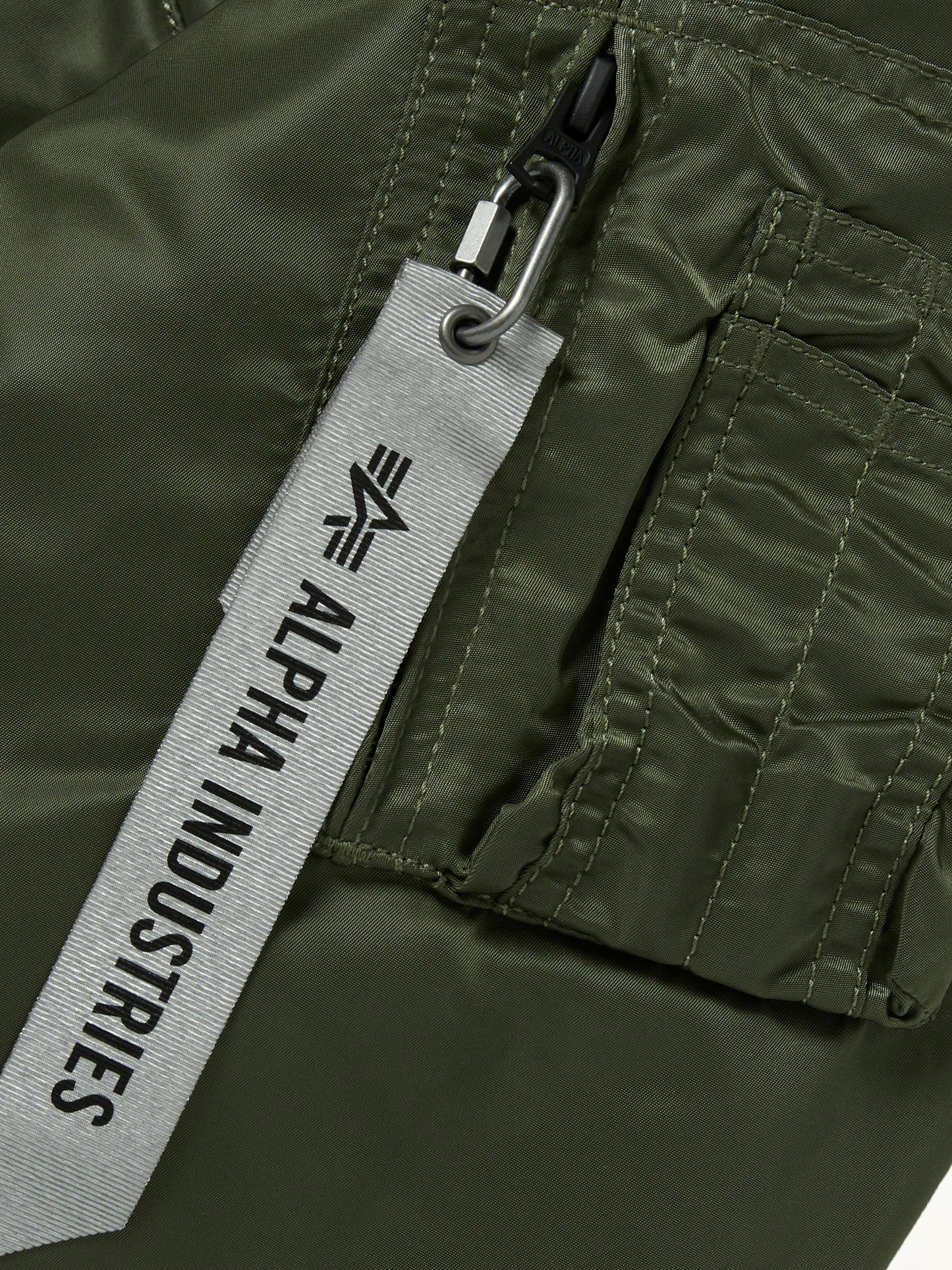 TC x Alpha Industries Bomber Jacket (Rivet Ver) in Sage