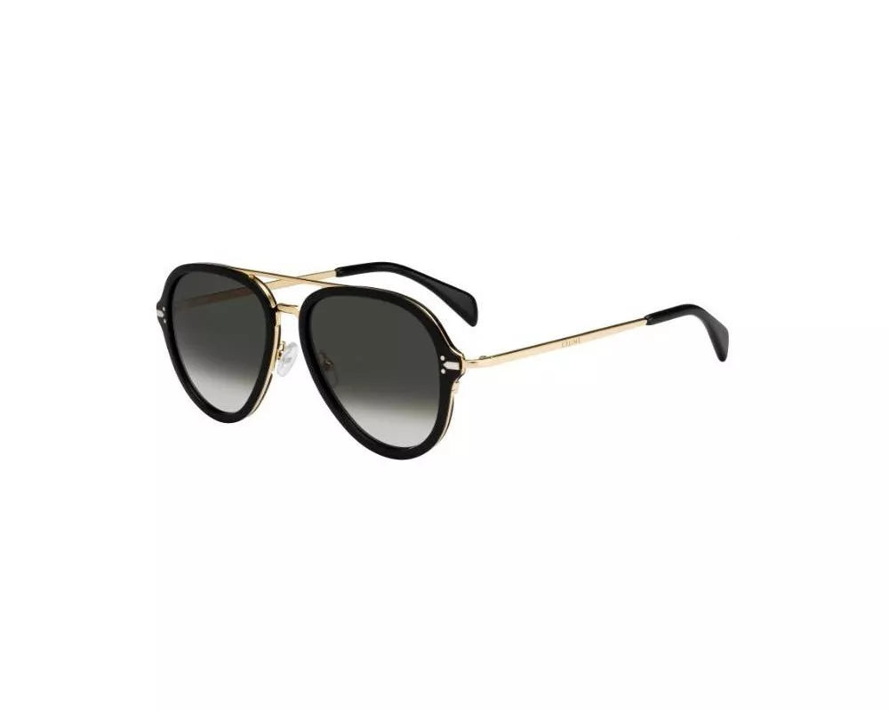 Drop Sunglasses in Black/Gold