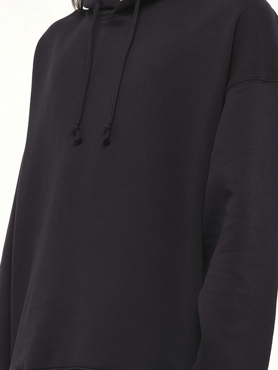 Graphic Hoodie in Black