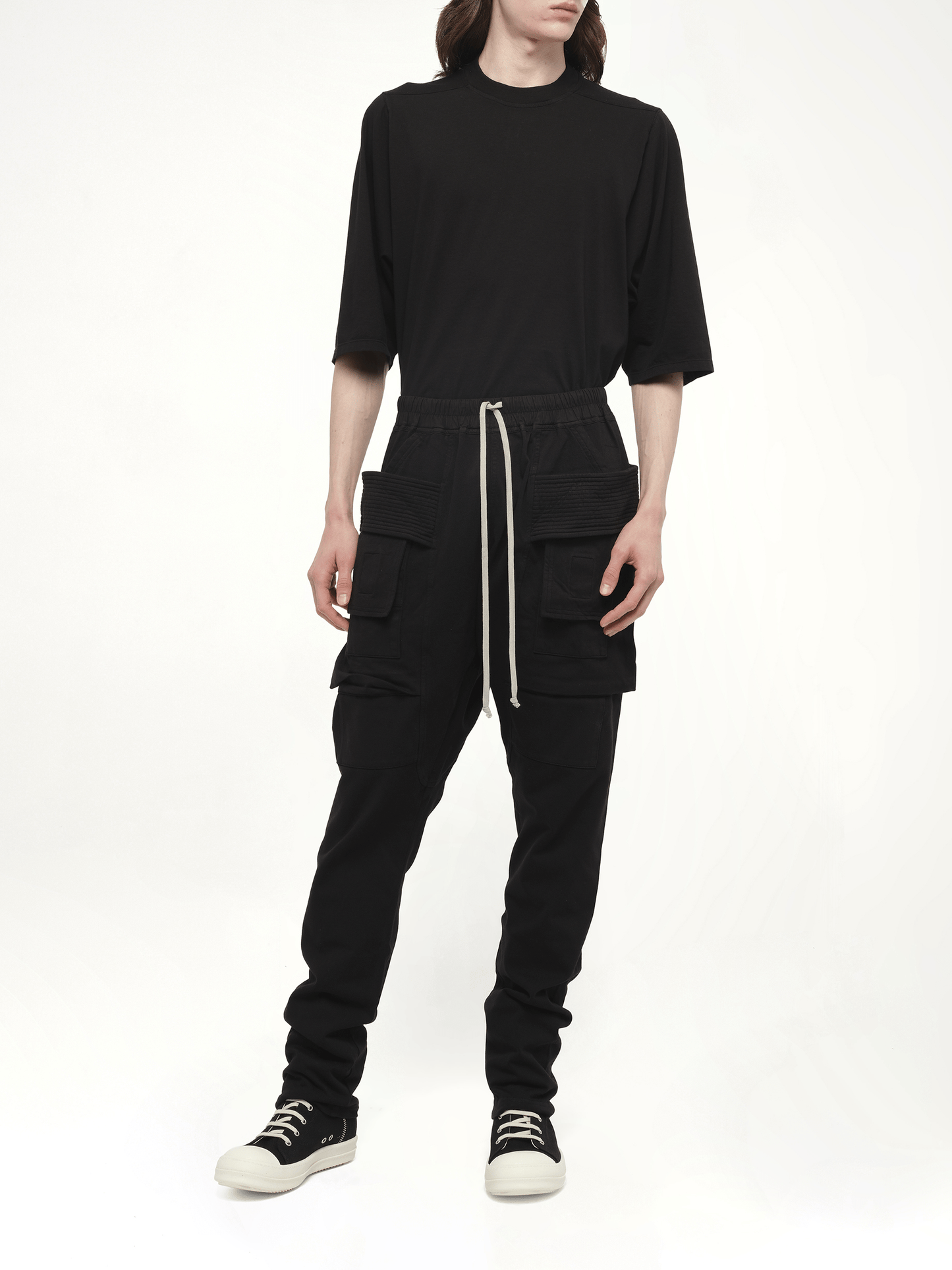 Creatch Cargo Drawstring in Black