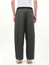 Stone Washed Relax Chinos in Dark Grey