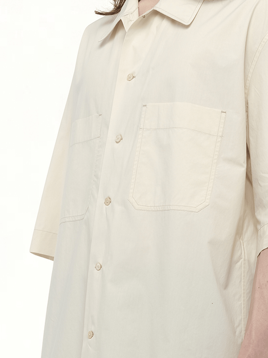 Convertible Shirt Warm Beige