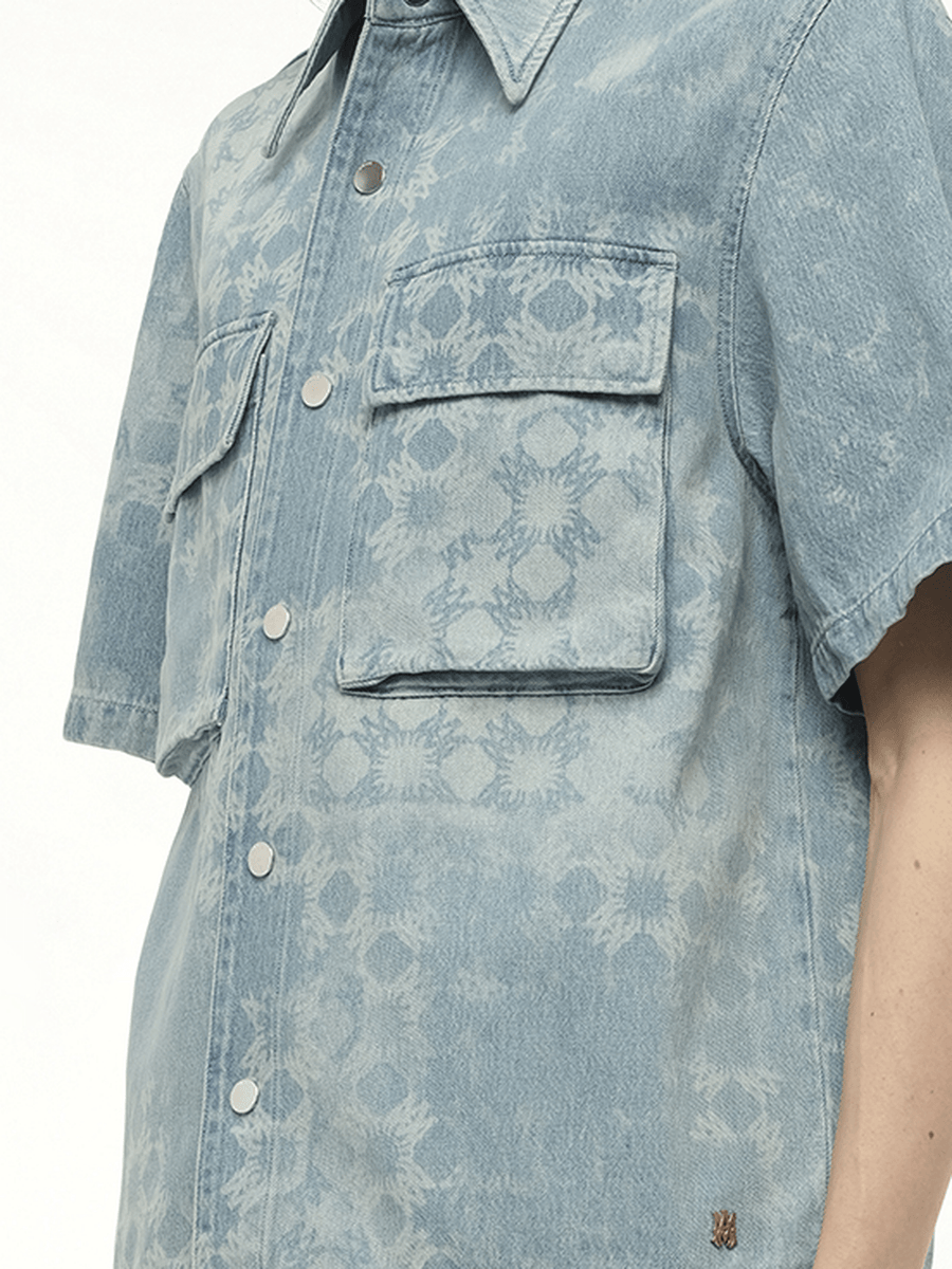 MA Quad Denim Shirt in Indigo