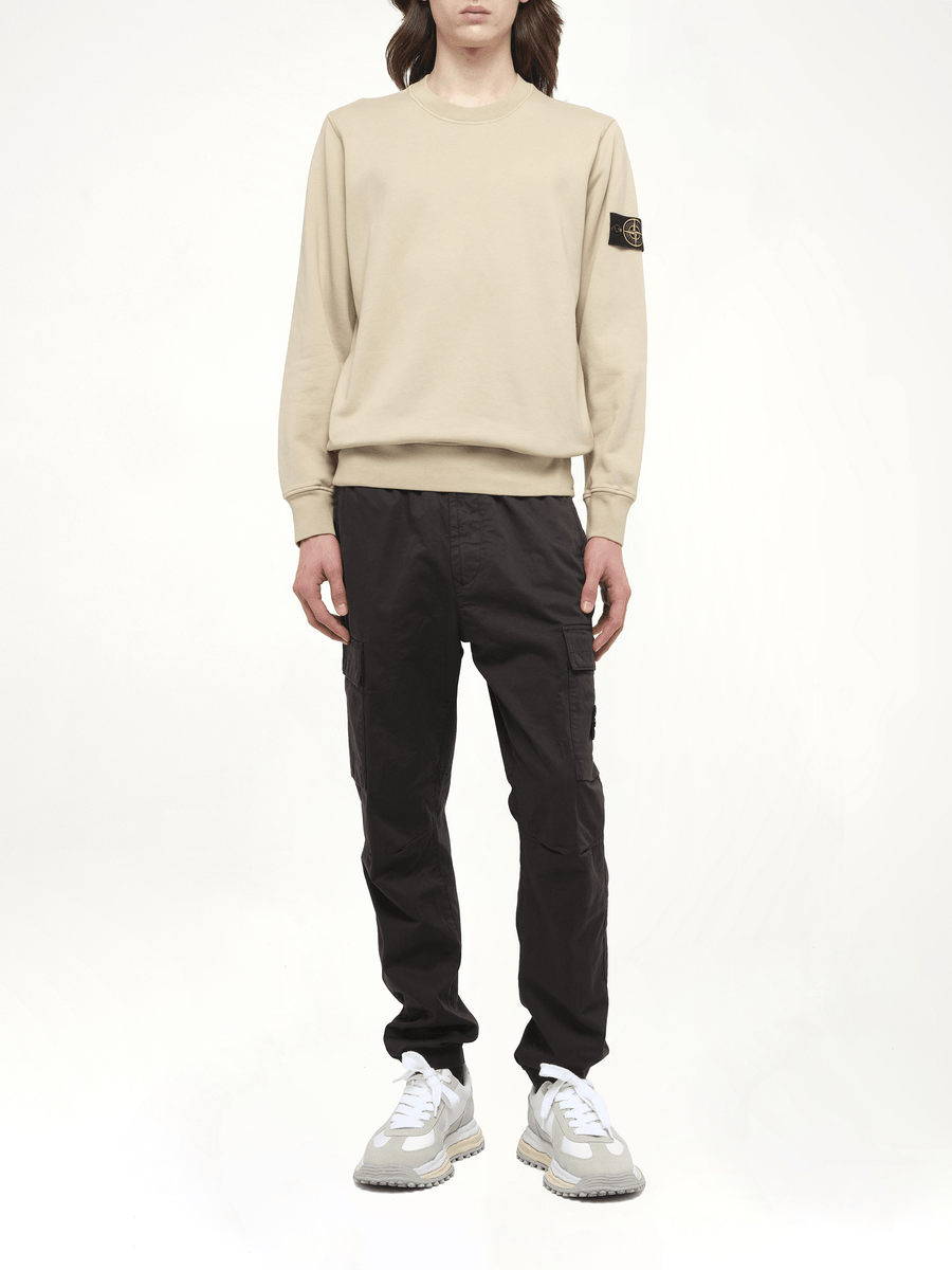 610006 Cotton Fleece Sweatshirt in Desert