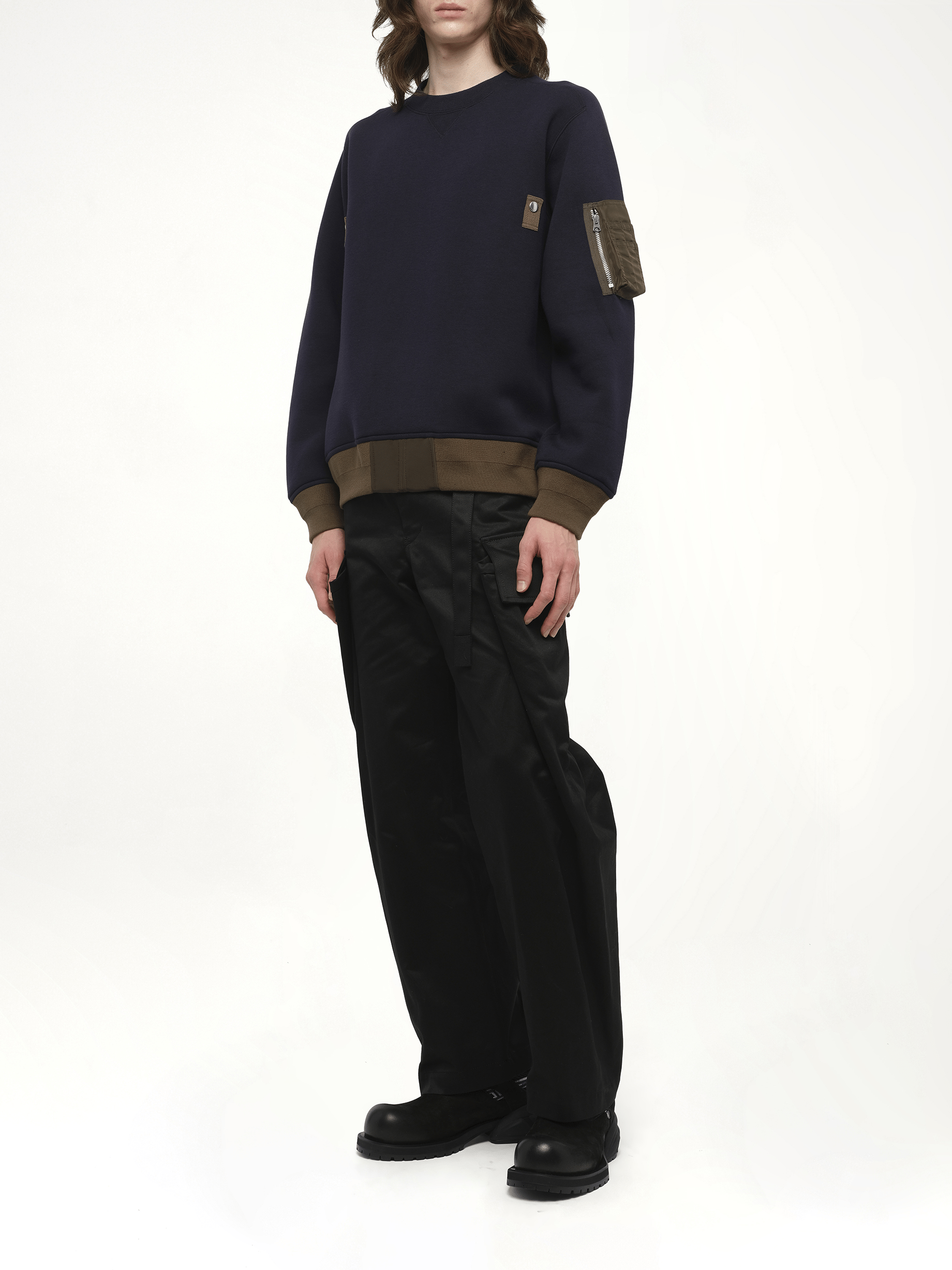 Sponge Sweat Pullover in Navy