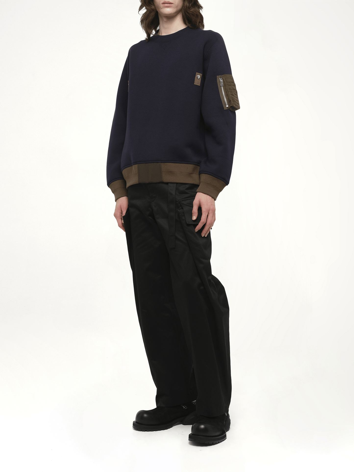 Sponge Sweat Pullover in Navy