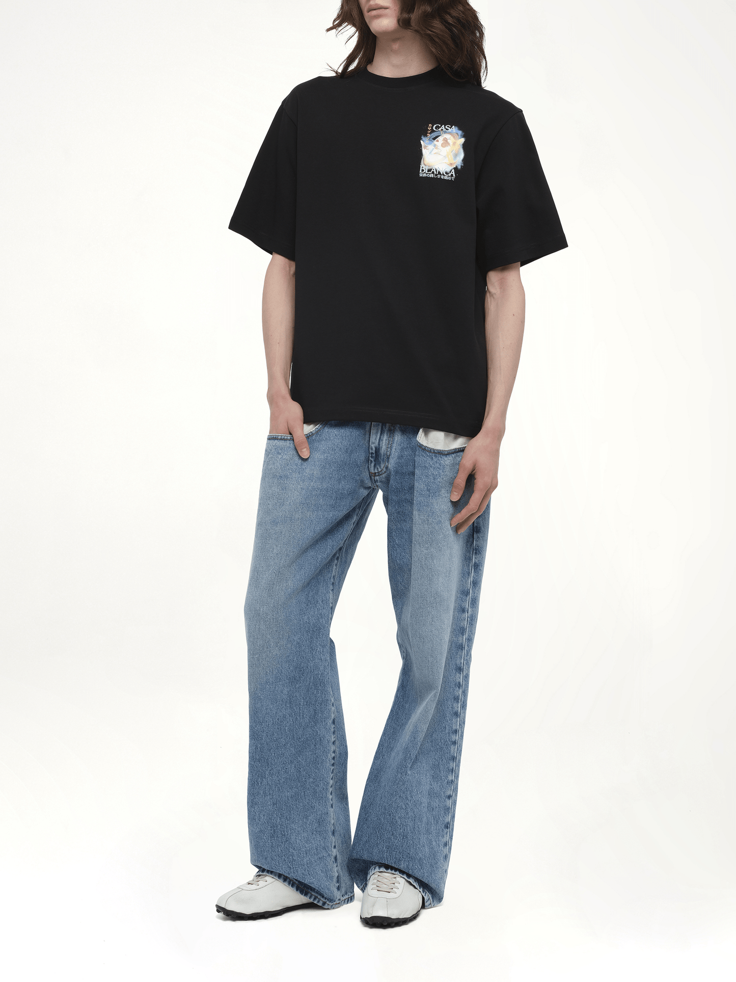 Galactic Connection T-Shirt in Black