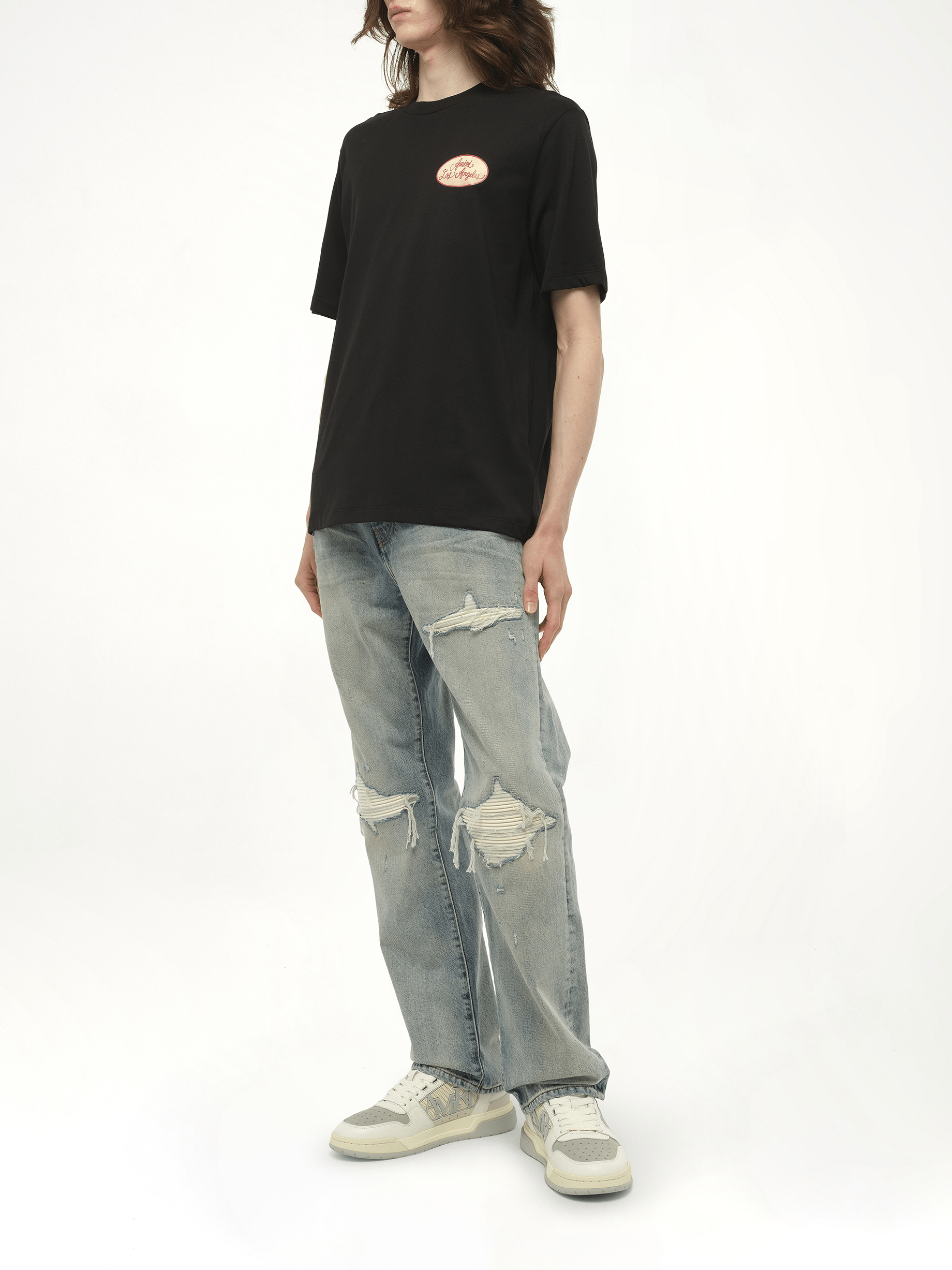 Station Patch T-Shirt in Black