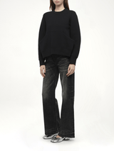 Sponge Sweat Pullover in Black
