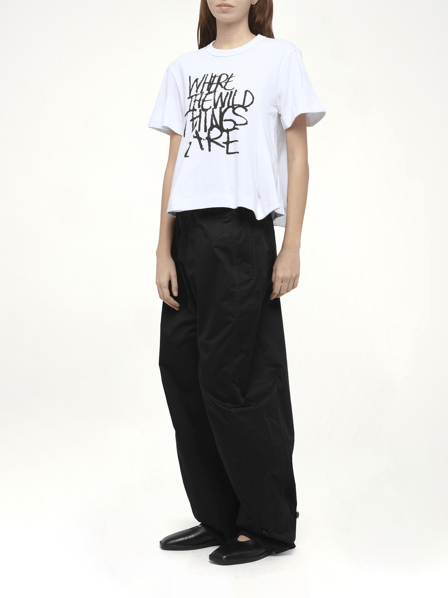 WHERE THE WILD THINGS ARE Cotton Jersey T-Shirt in White