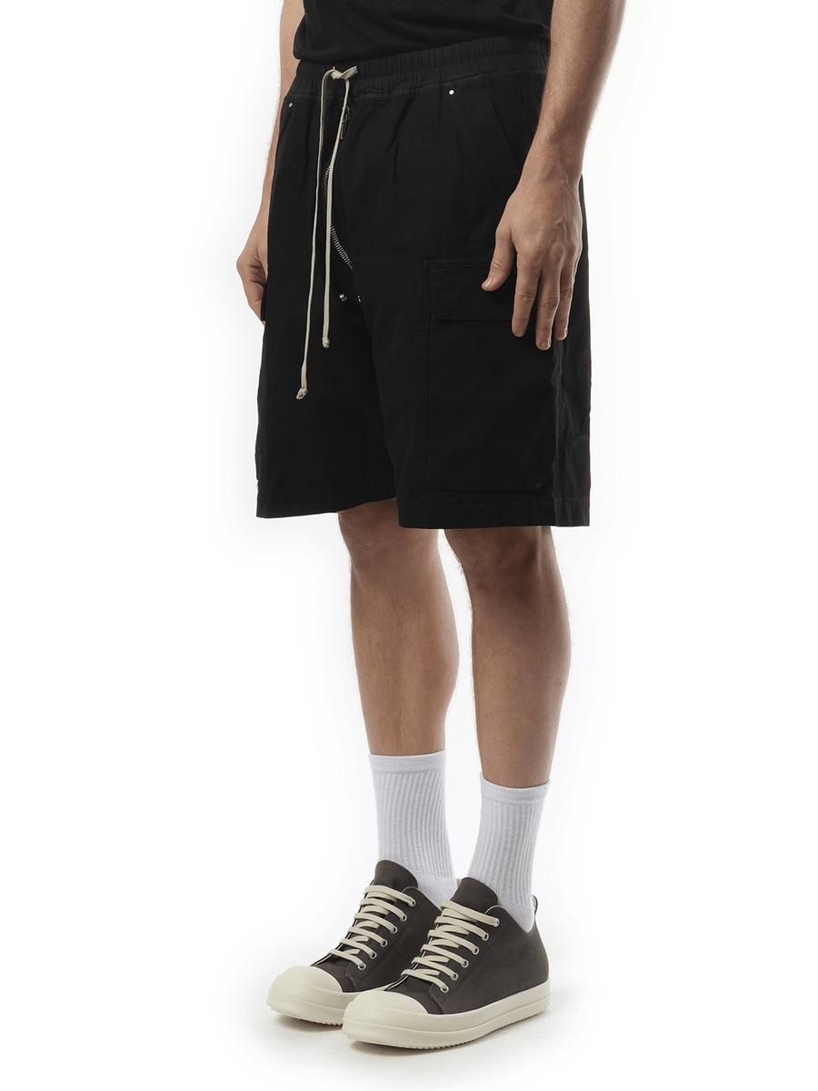 Rick Owens Drkshdw Cargobela Shorts in Black
