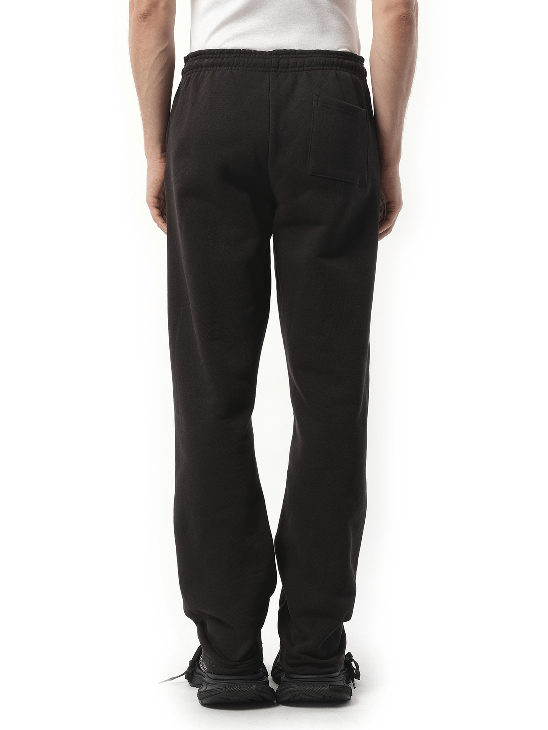 Entire Studios Straight-Leg Sweatpants in Soot
