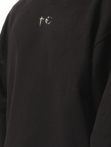 Thug Club Color Emblem Hoodie in Black