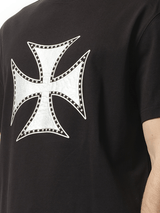 Thug Club Chopper Icon T-Shirt in Black