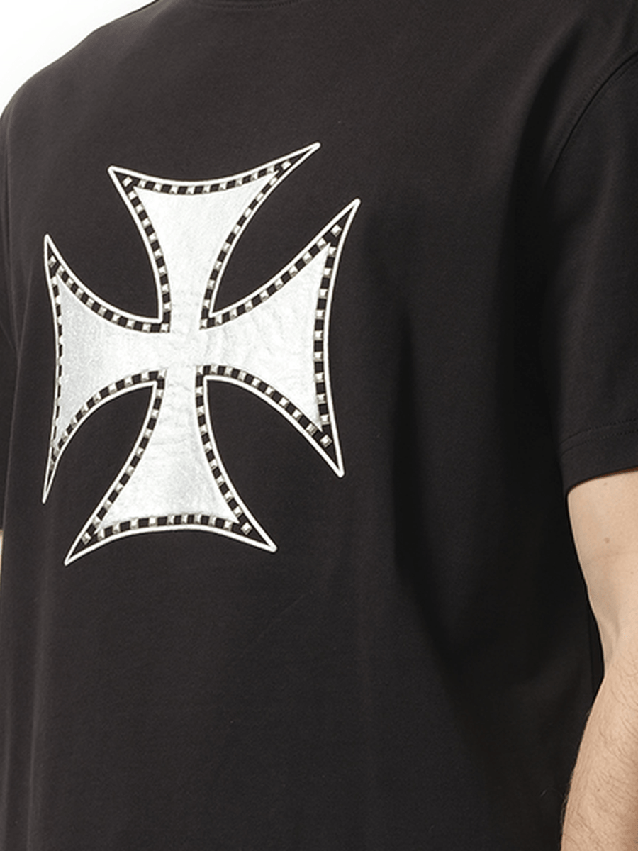 Thug Club Chopper Icon T-Shirt in Black