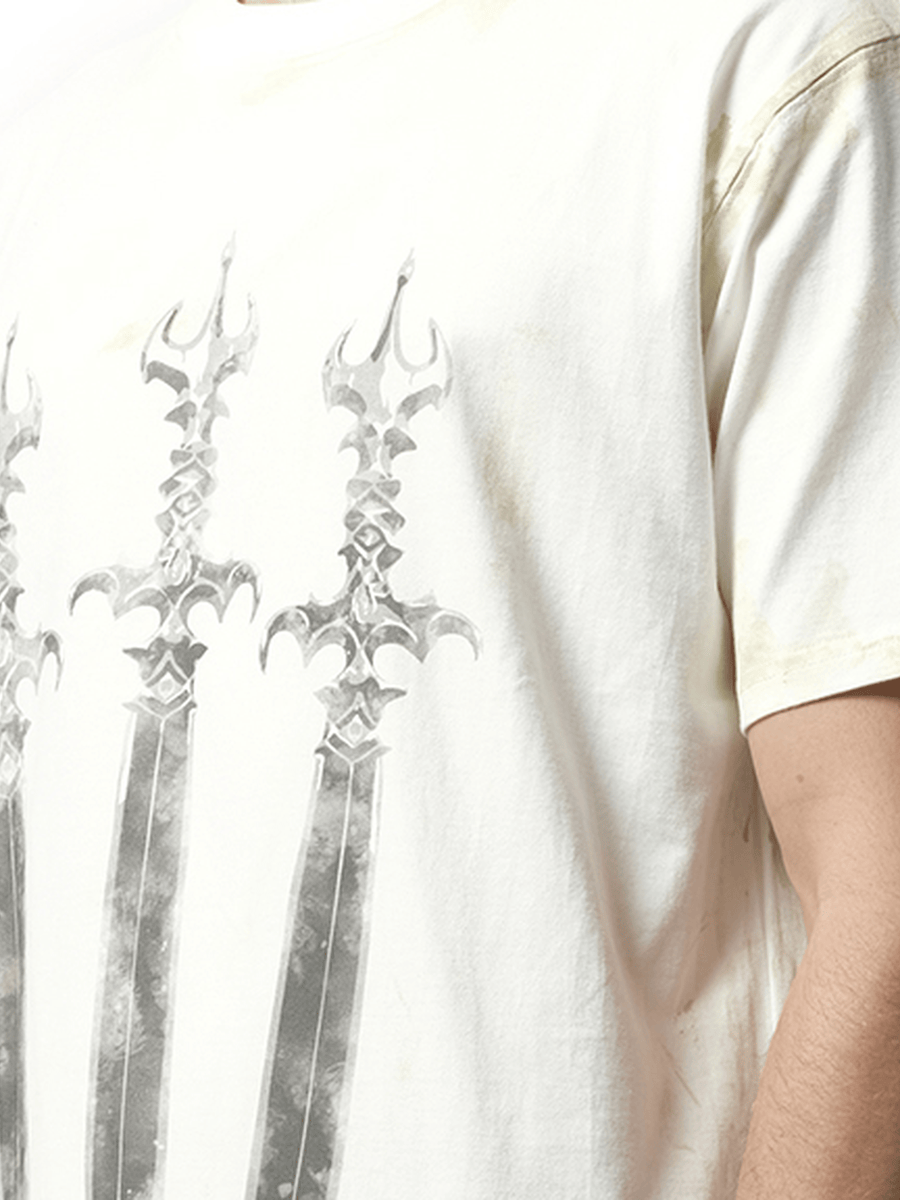 Thug Club SanToRyu Master T-Shirt in White