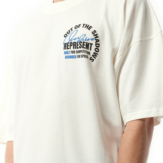 Out of The Shadows T-Shirt in Flat White