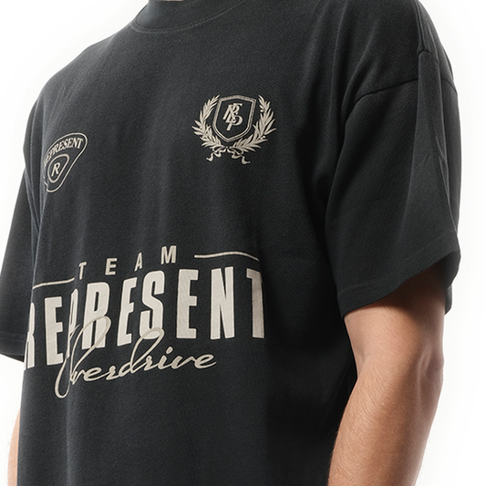 World Championship T-Shirt in Stained Black