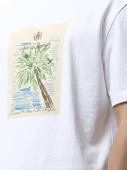 Jacquemus Le T-Shirt Arty Hotel in White