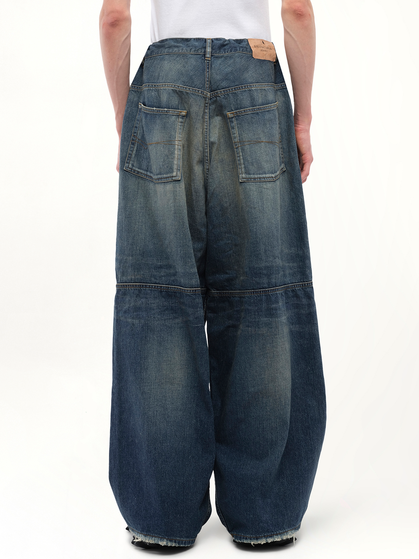 Balenciaga Baggy Denim Pants in Whisker