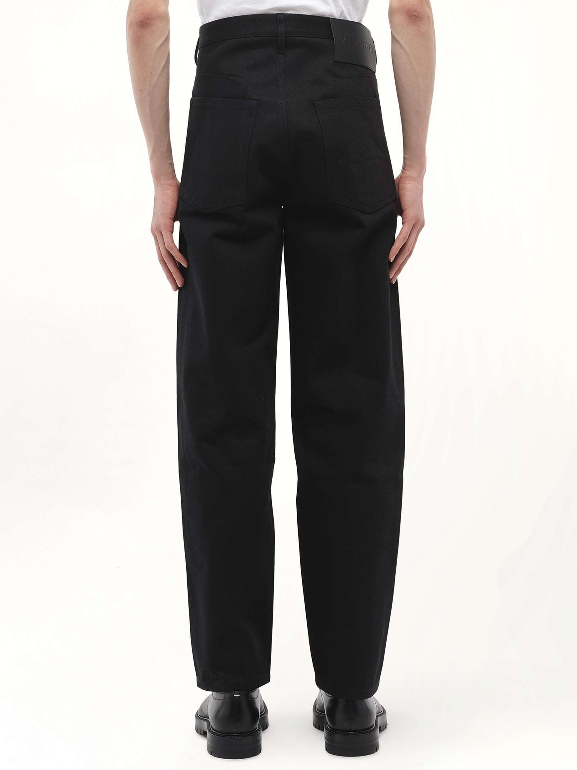 Jil Sander Selvedge Japanse Denim Jeans 03 in Black