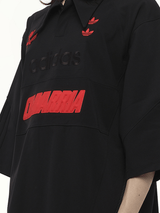 Willy Chavarria Adidas X Chavarria Polo in Black