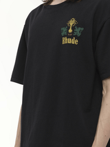 Rhude Rhude Tabaco T-Shirt in Vintage Black
