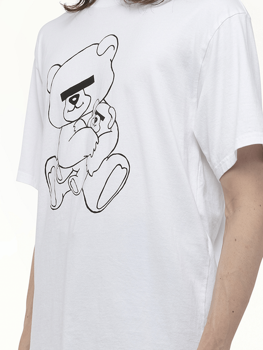 Undercover Teddy Bear Printed T-Shirt in White