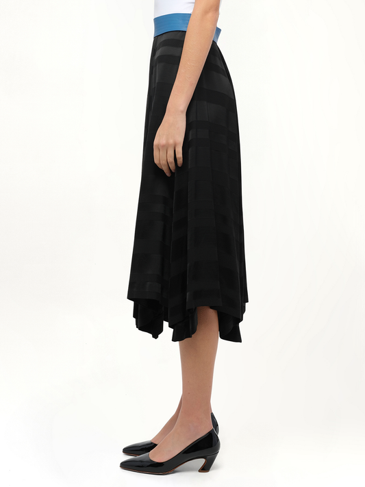 Asym Skirt in Black