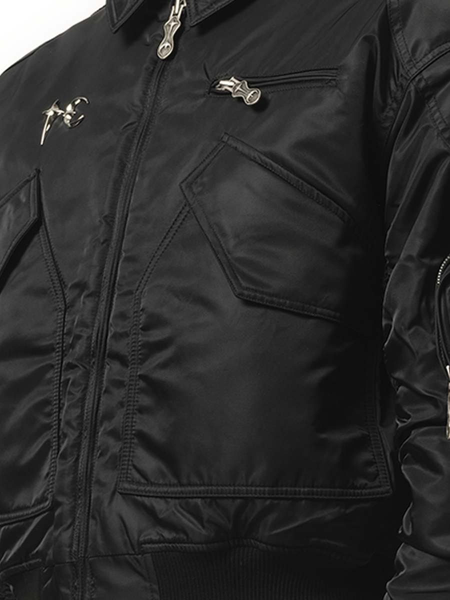Thug Club a bird wants to fly high Jacket in Black