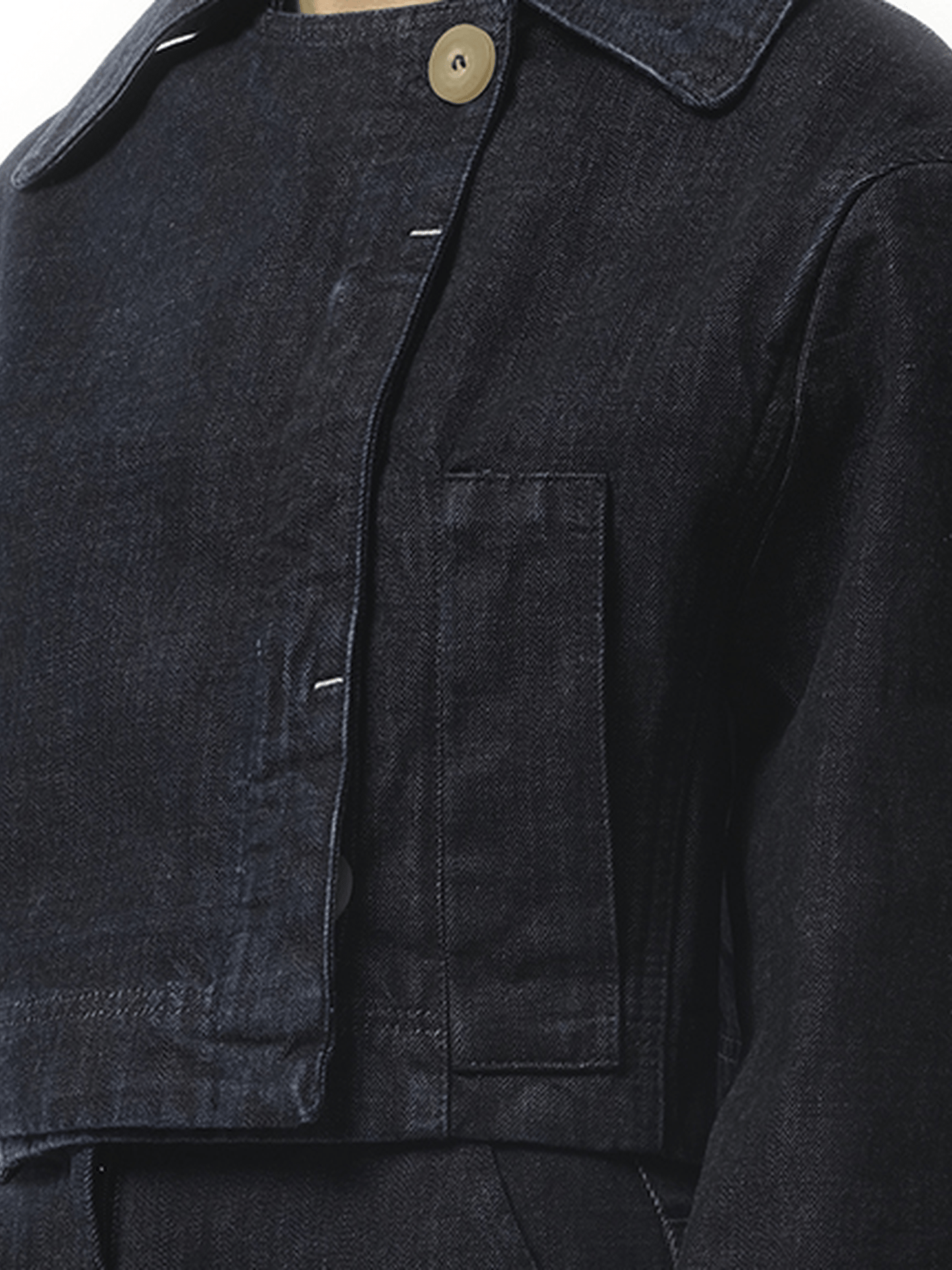 Jacquemus La Veste Denim Marino in Dark Navy