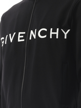 Givenchy Dove Tracksuit Zip Through Sweatshirt in Black