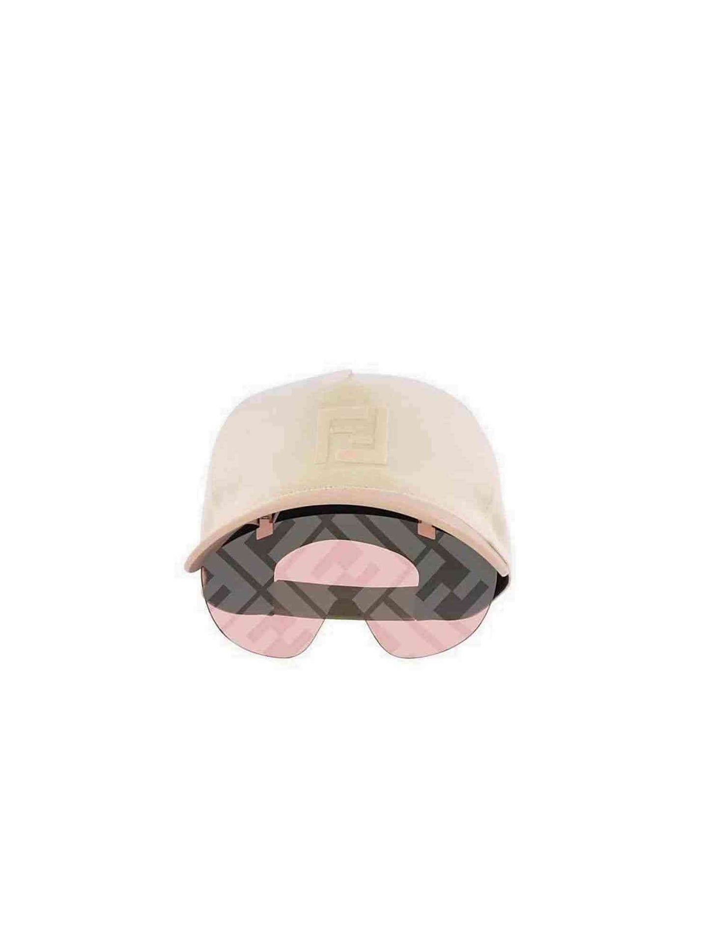 FE40022U Cap with Bordeaux Mirror Lens in Beige