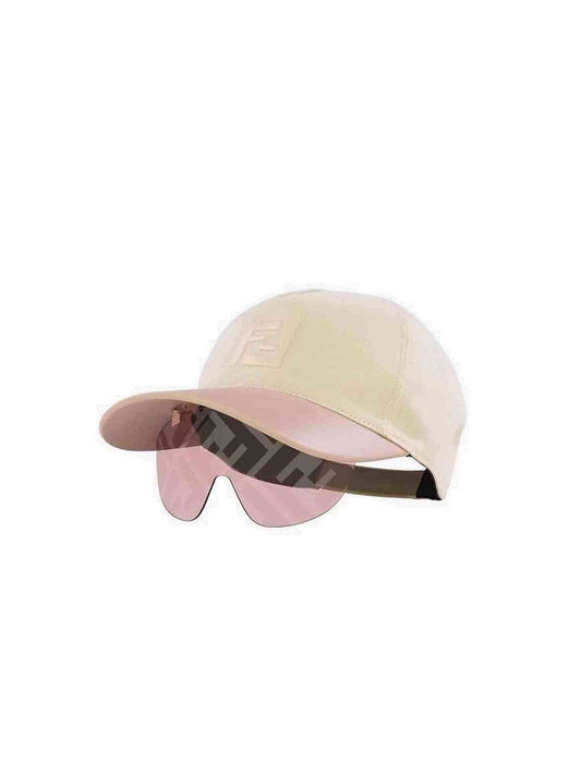 FE40022U Cap with Bordeaux Mirror Lens in Beige