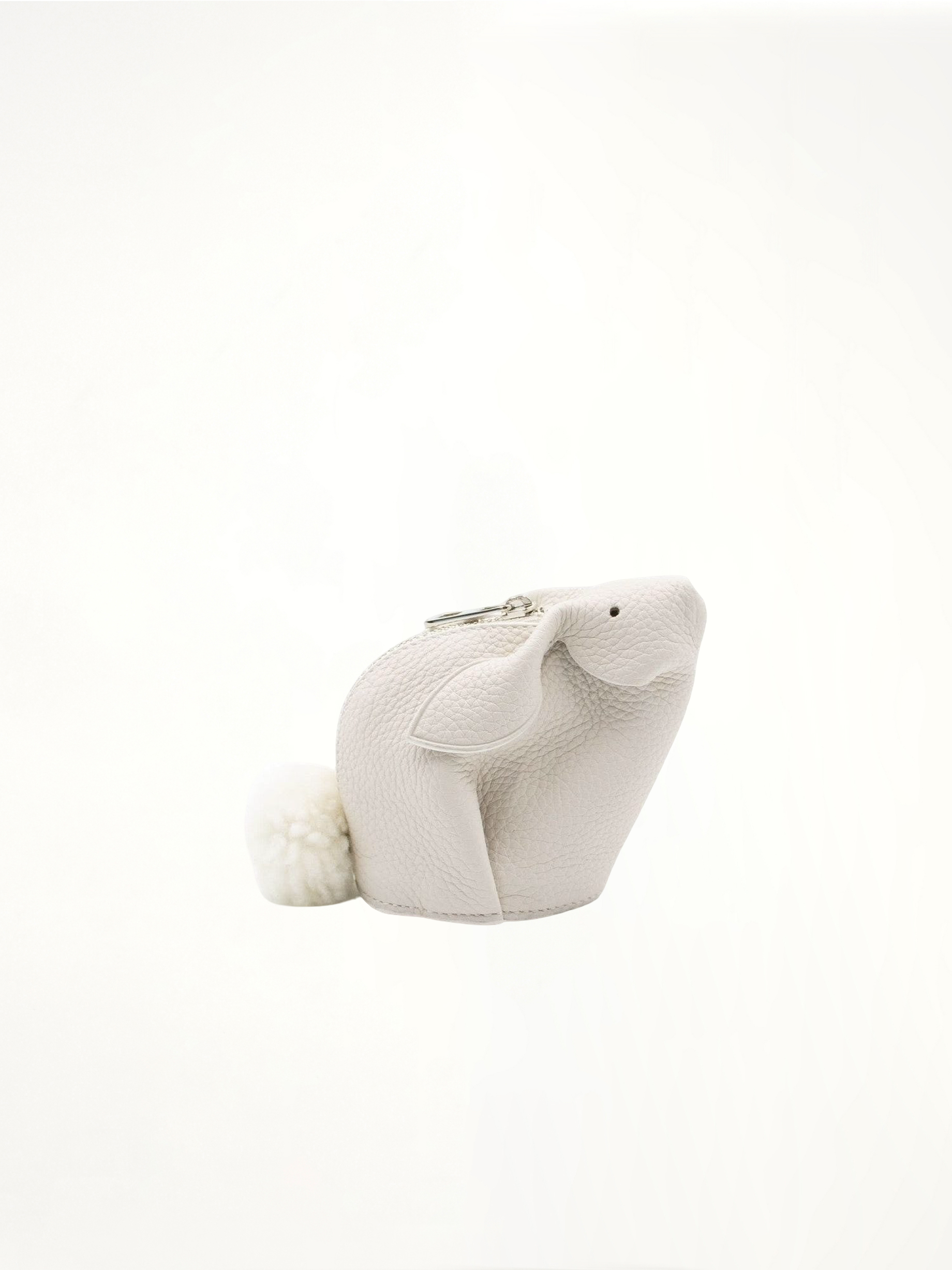 Bunny Coin Purse in White