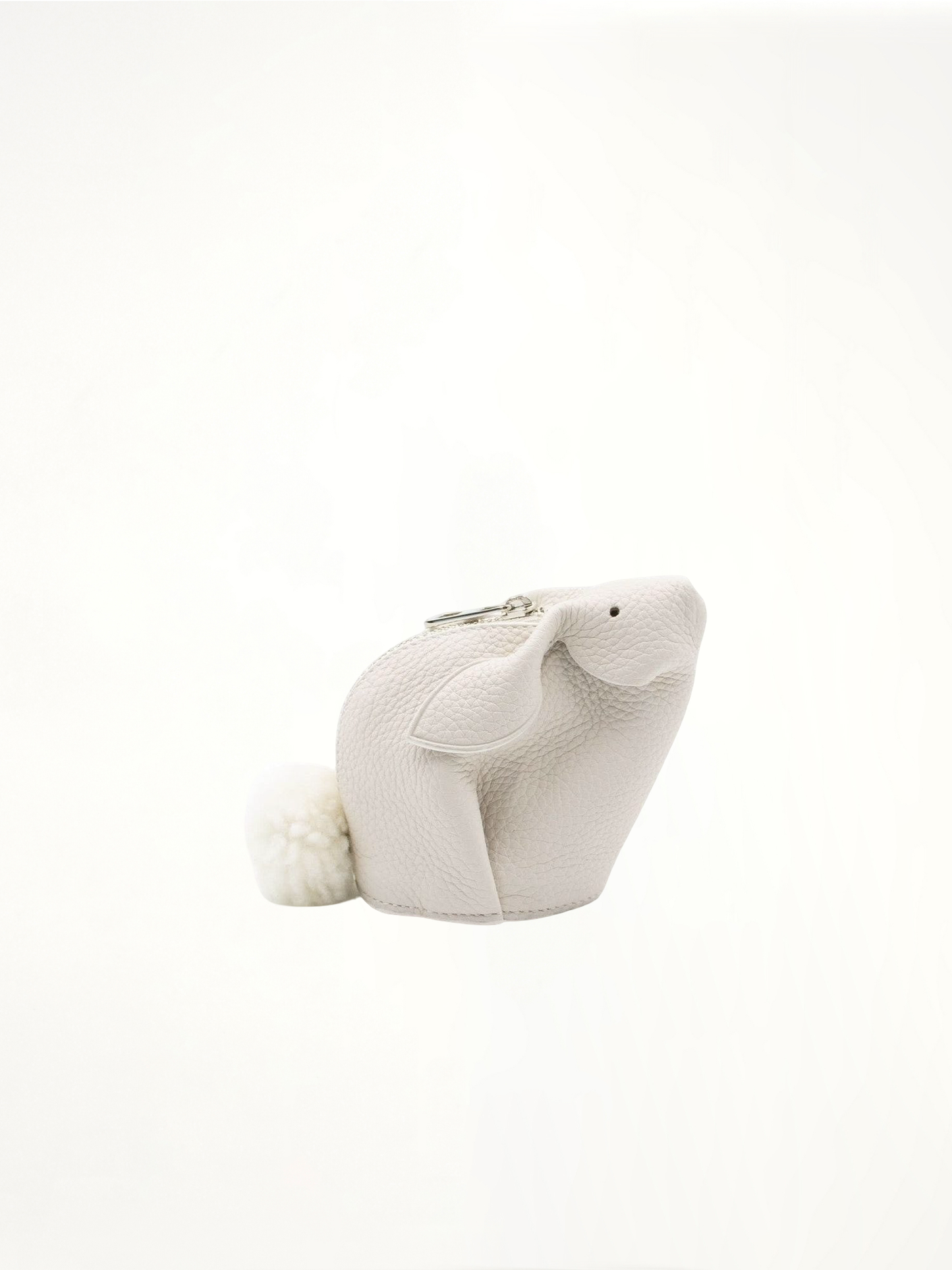 Bunny Coin Purse in White
