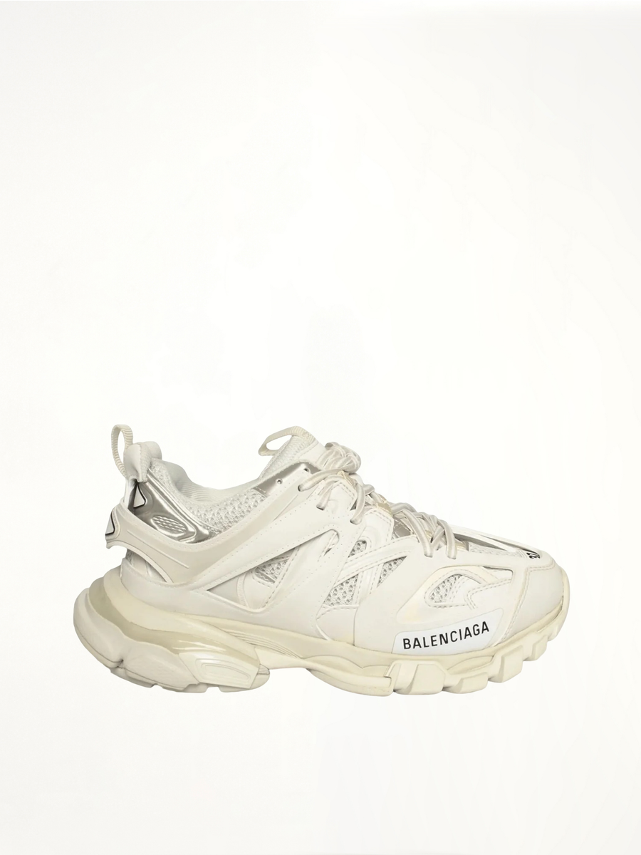 Track Sneakers in White Side View | BALENCIAGA