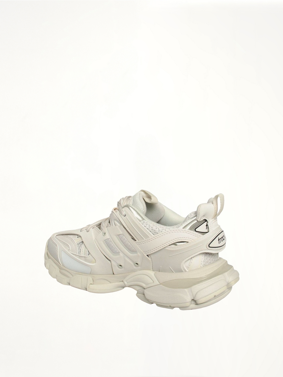 Track Sneakers in White Back View | BALENCIAGA