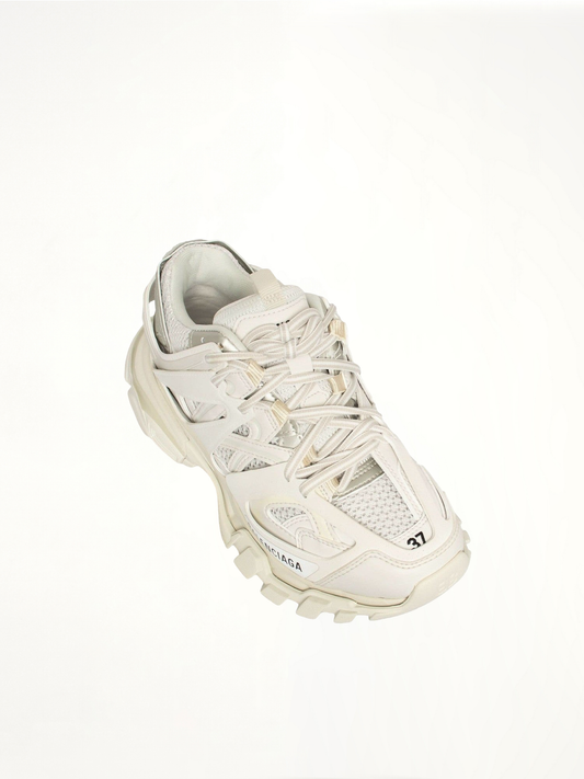 Track Sneakers in White