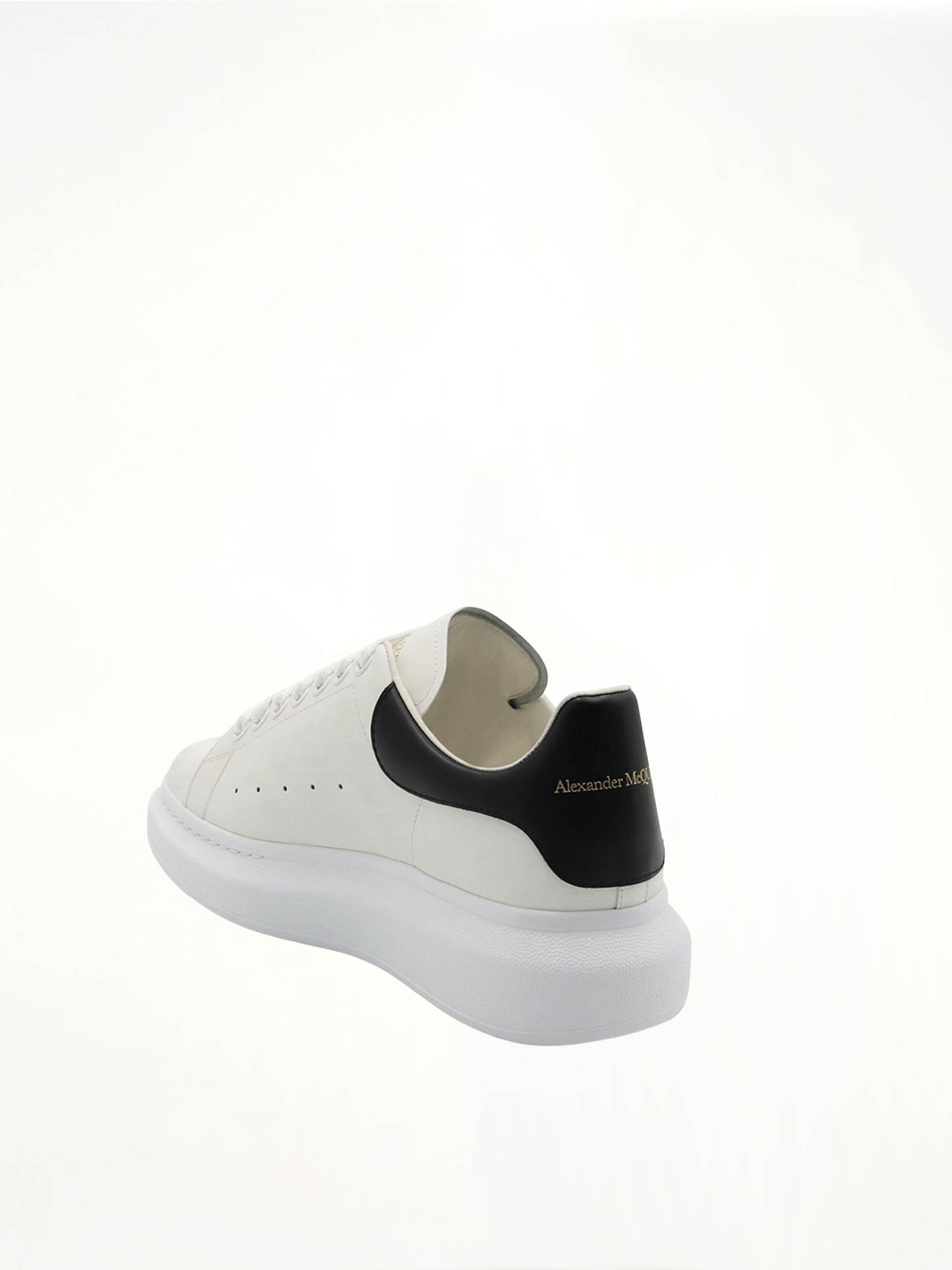 Larry Oversized Sneaker in White/Black