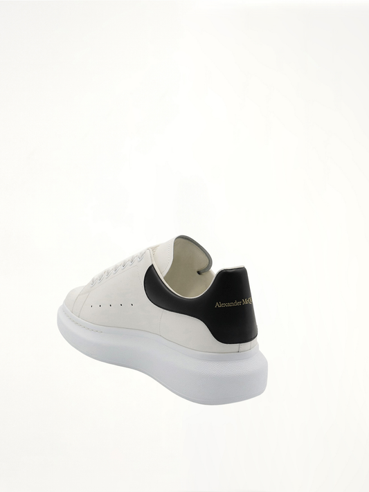 Larry Oversized Sneaker in White/Black