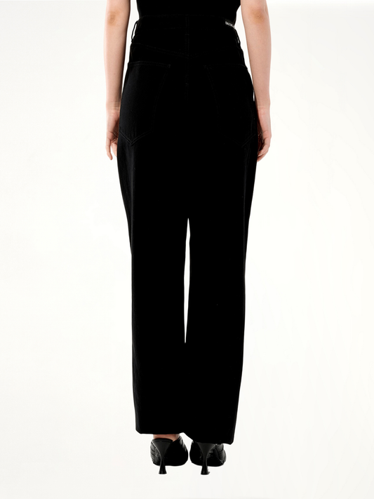 Baggy Denim Jeans in Black