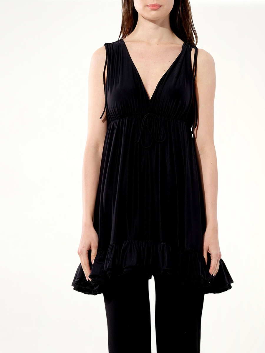 Babydoll Top in Black