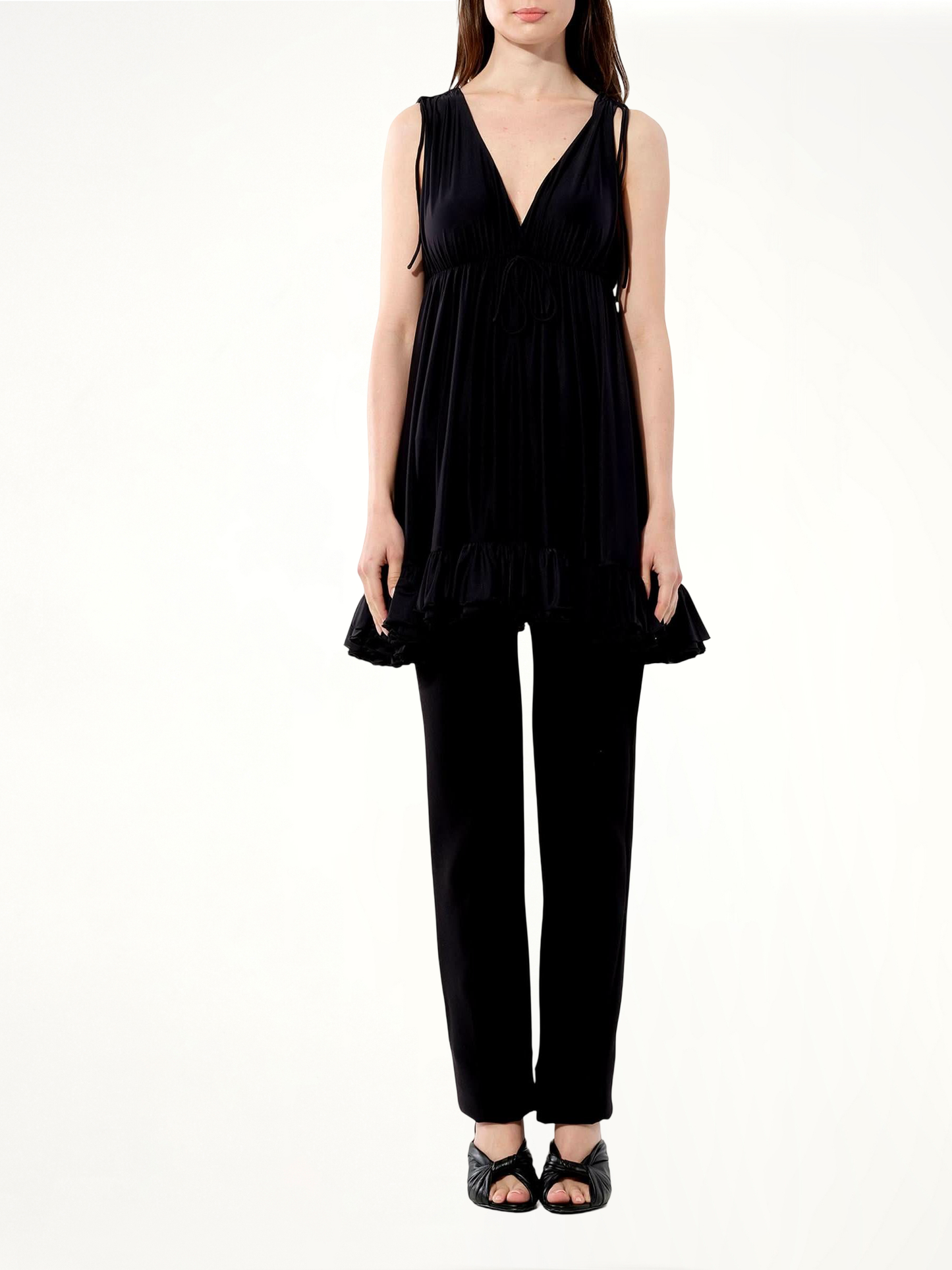 Babydoll Top in Black