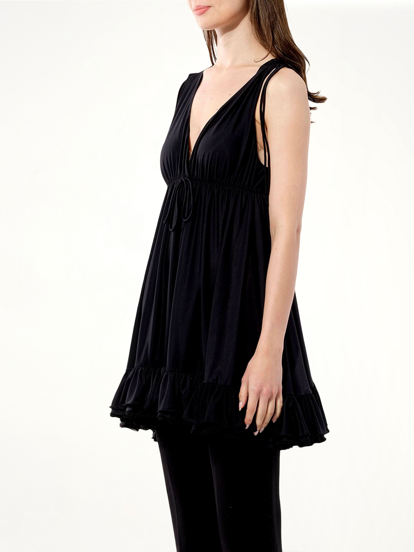 Babydoll Top in Black