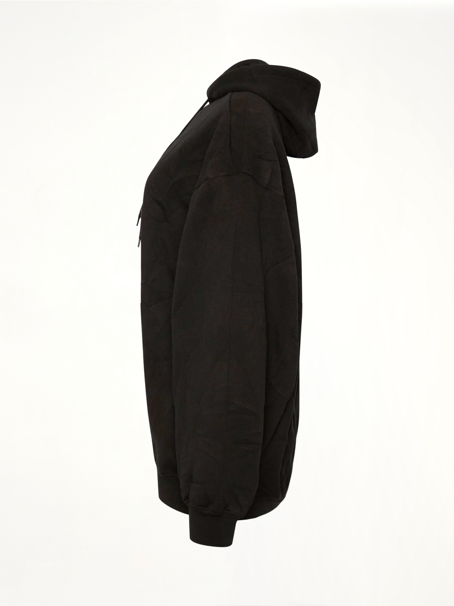 Sponsor Logo Hoodie in Black